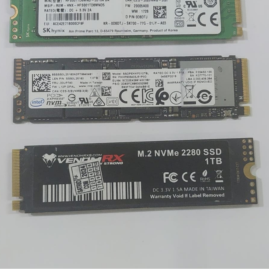 SSD 1TB M2 Nvme 2280 Gen 3 x4 murah ssd original copotan