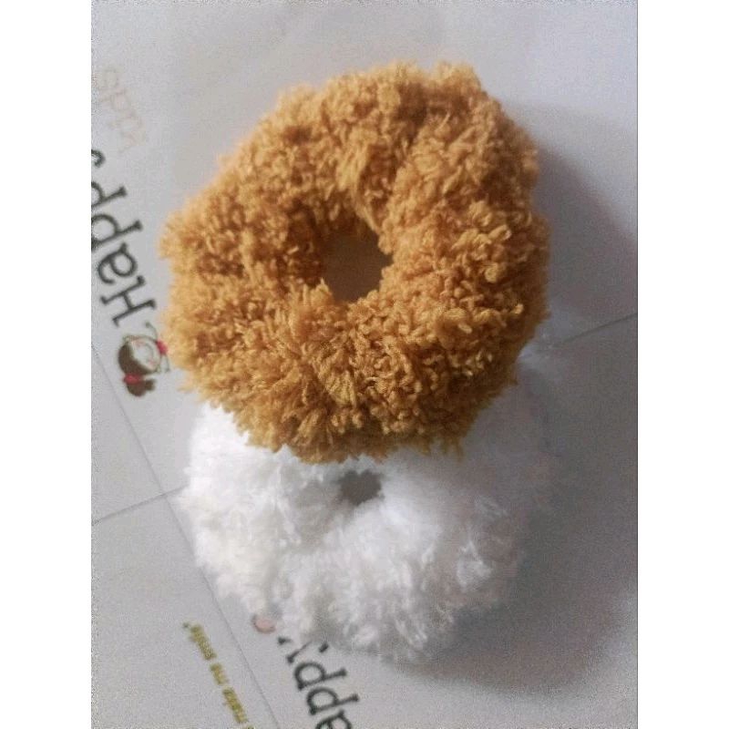 Crochet Scrunchie /Scrunchie Rajutan /Ikat Rambut