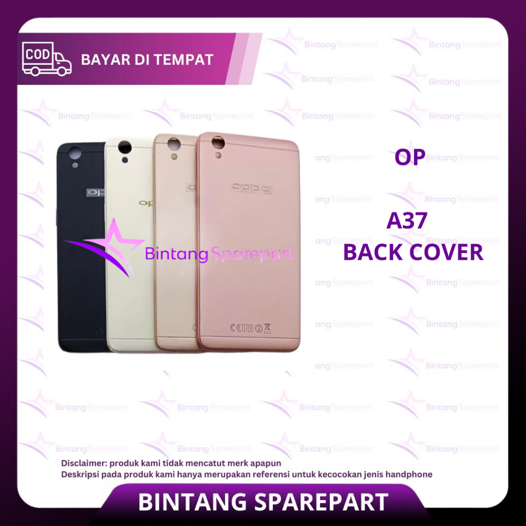 BACK COVER OPPO A37