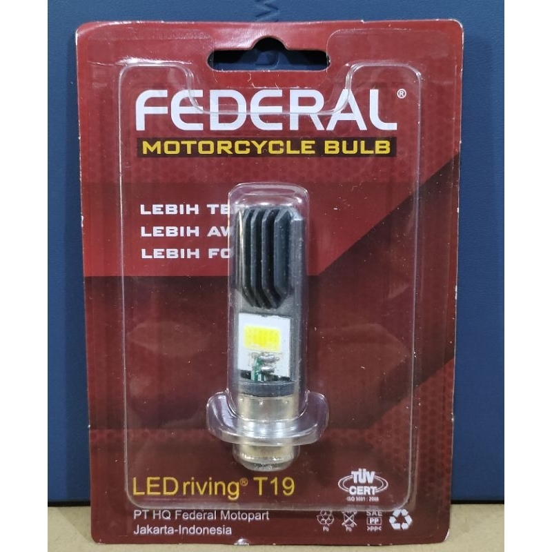 Lampu Motor FEDERAL LEDriving T19/H