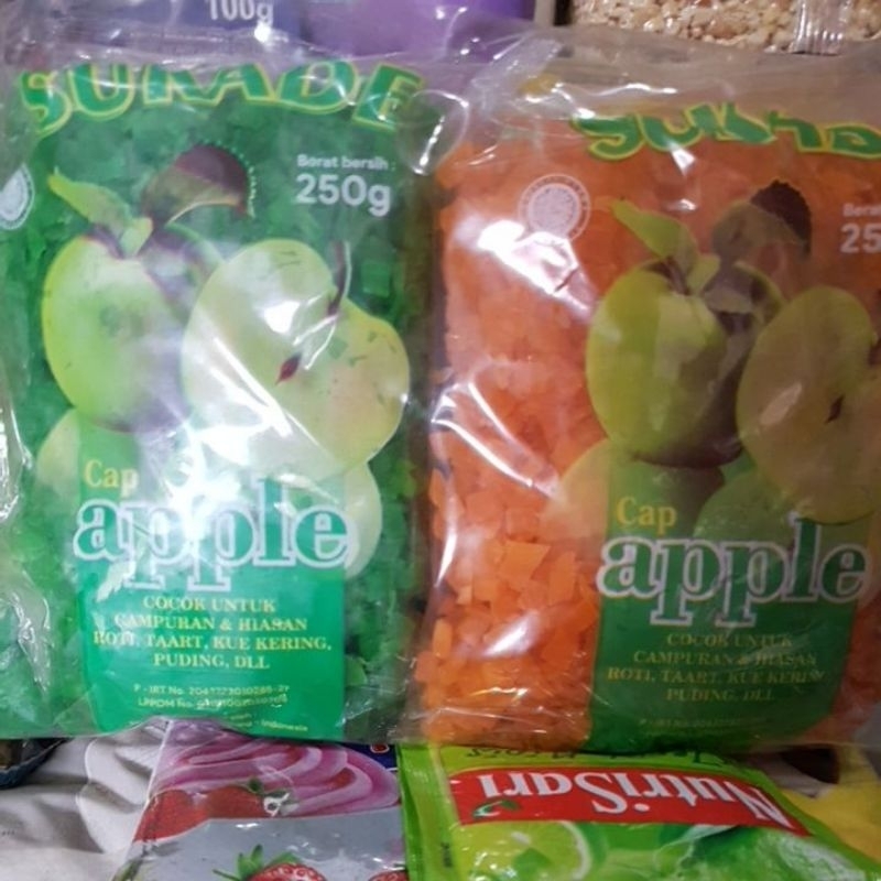 

Sukade Cap Apple (kemasan 250gr)