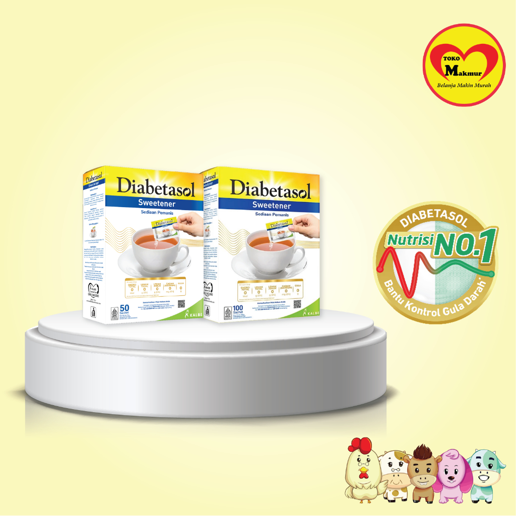 

Diabetasol Sweetener 50's / 100's / Toko Makmur Baby Shop
