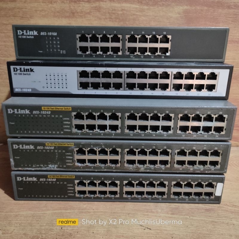 switch hub 24 port D-Link Des 1024d metal - DLINK 24port ethernet