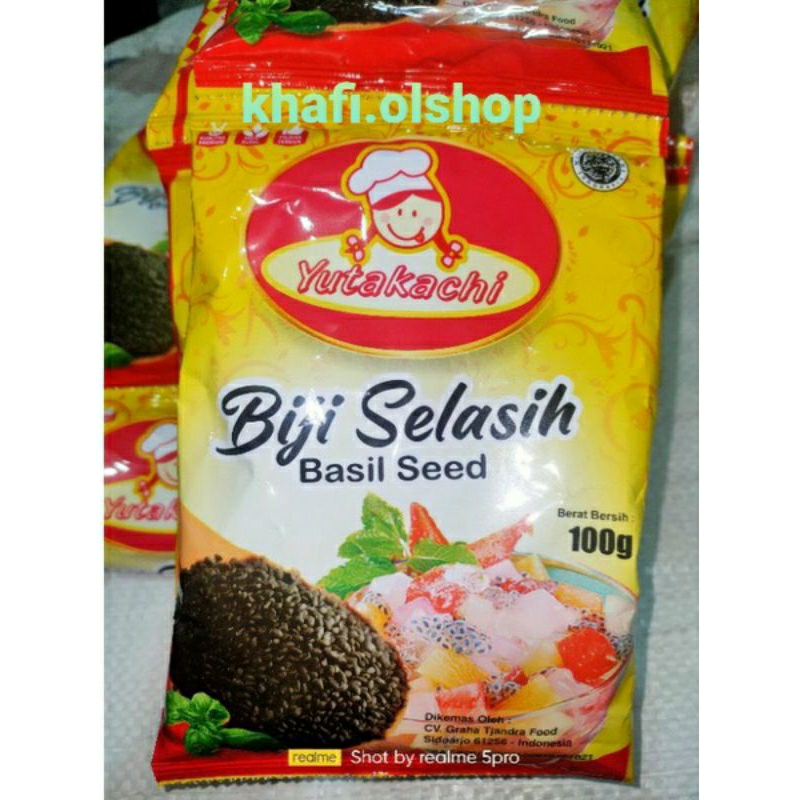 

Biji Selasih 100 Gram