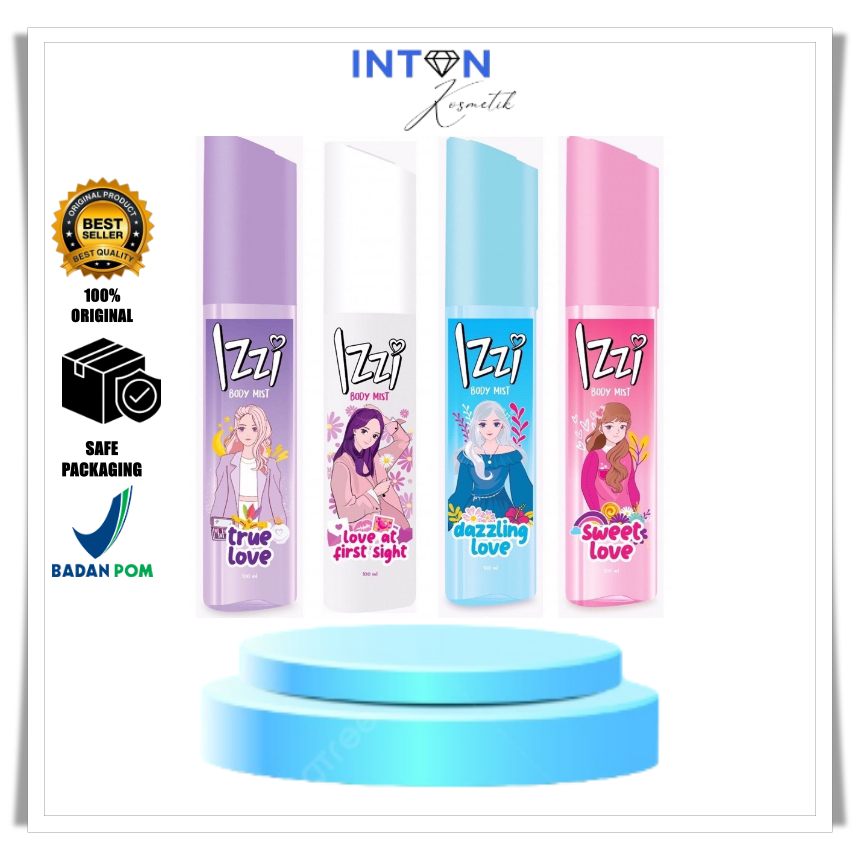 Parfum Izzi Body Mist Parfum 100ml | Parfum Remaja Minyak Wangi Pengharum Badan