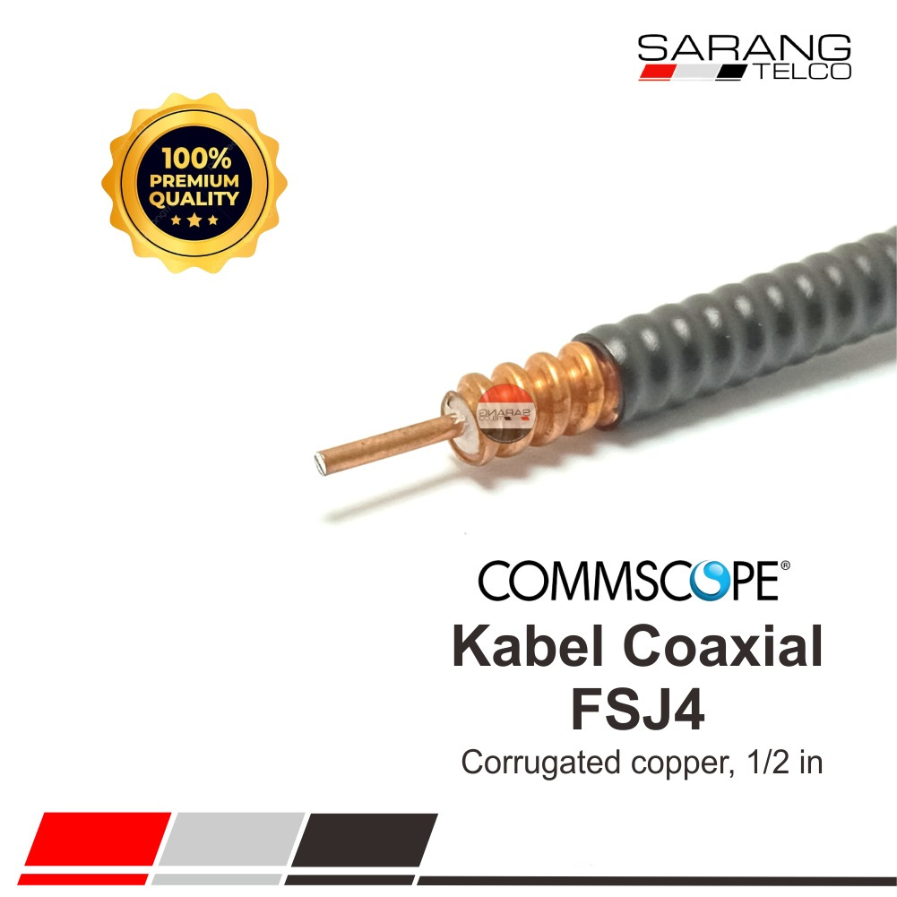 Kabel Coaxial Wireless CommScope FSJ4-50B HELIAX Super flexible Foam
