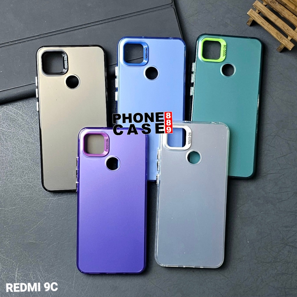 REDMI 9C REDMI 10A CASE IMD PLATE HOLOGRAM  CASE SOCOOL REDMI 9C REDMI 10A
