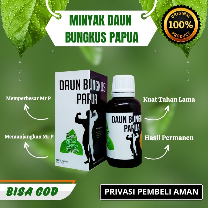 MINYAK DAUN BUNGKUS 3 JARI ORIGINAL
