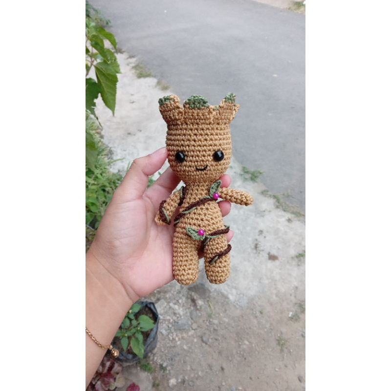 amigurumi groot / boneka groot