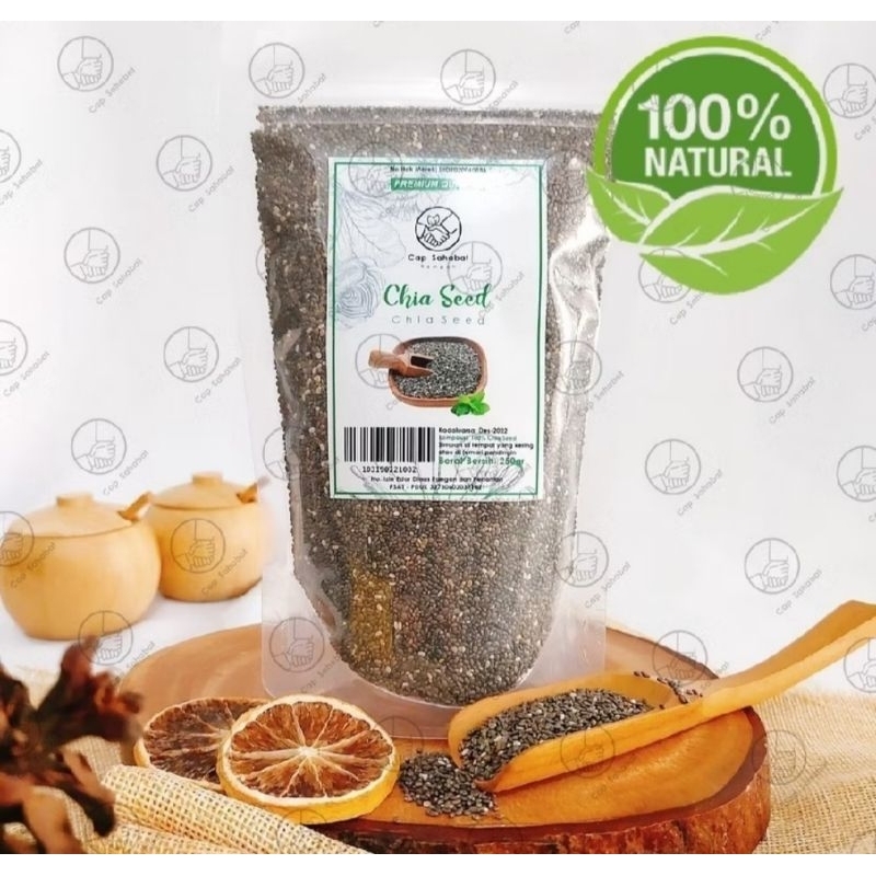 

Black Chia Seed organik 250GR 100% PREMIUM QUALITY