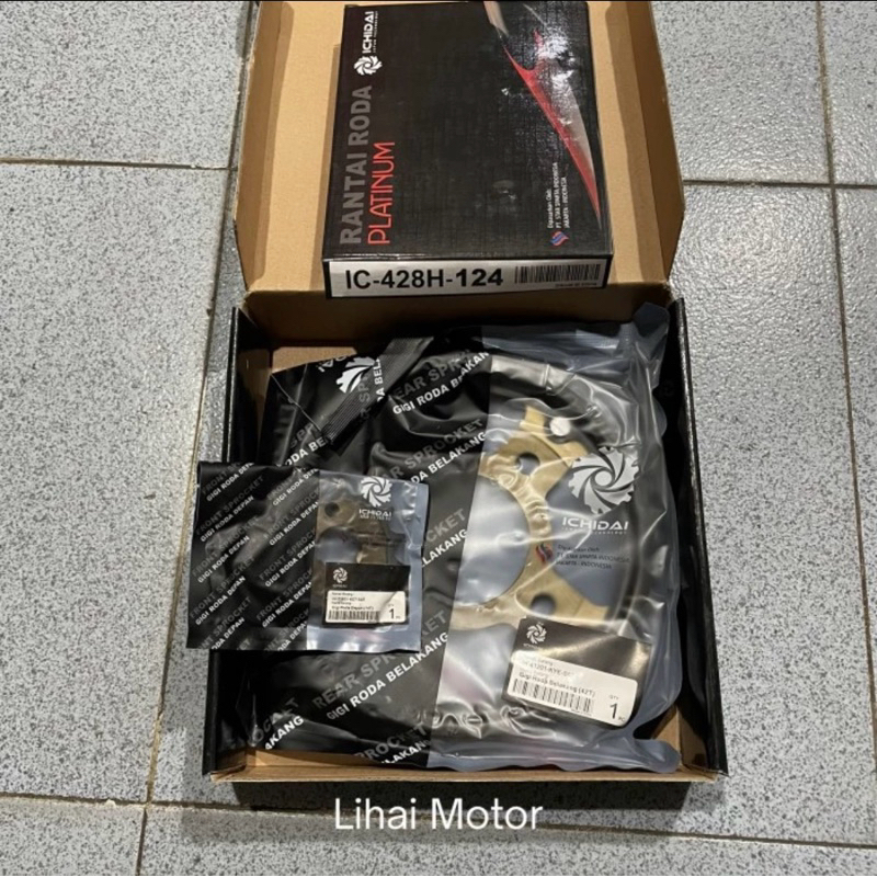 GEAR GIR SET ICHIDAI PLATINUM MEGAPRO NEW, VERZA, CBR 150 R