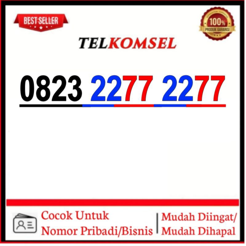 NOMOR CANTIK TELKOMSEL SIMPATI AABB AABB 2277 2277