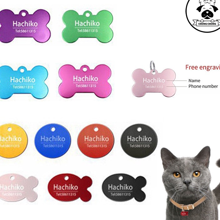 NEW PRODUCT Kalung Kucing Nama Kucing Custom Nama Kucing Anjing Custom Kalung