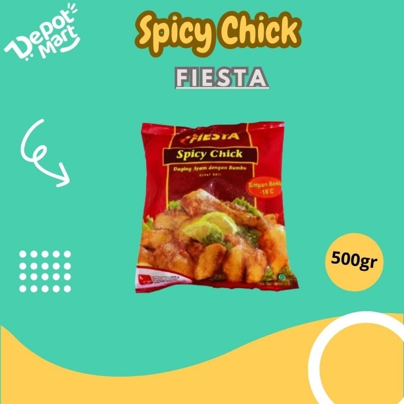 

DepotMart - Fiesta Spicy Chick 500gr / Daging Ayam Dengan Bumbu