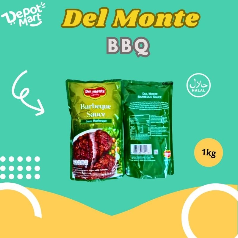 

Del Monte Barbeque 1000 Gr Delmonte Sauce Saus BBQ 1 Kg - DepotMart