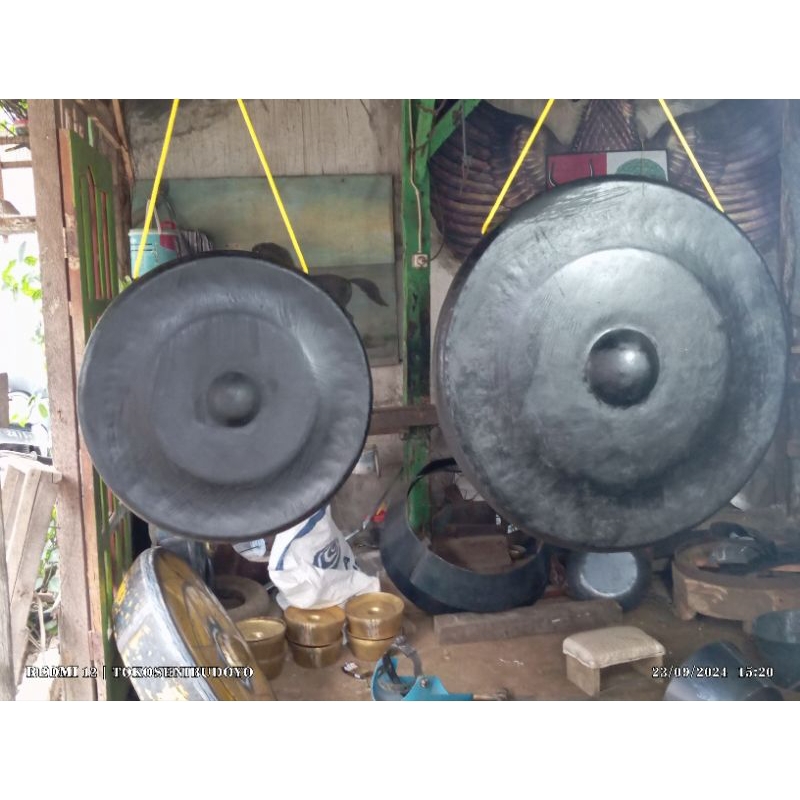 gong kenong bahan plat tradisional