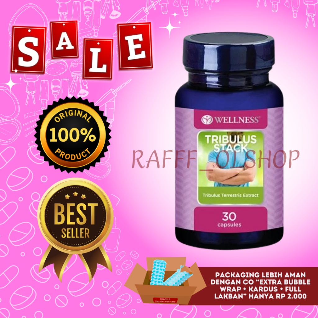 Wellness Tribulus Stack - 30 Capsules