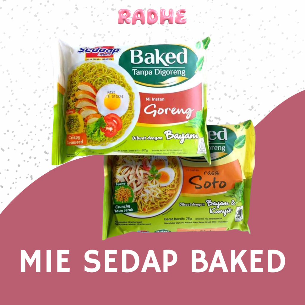 

[NEW STORE PROMO] MIE SEDAP BAKED