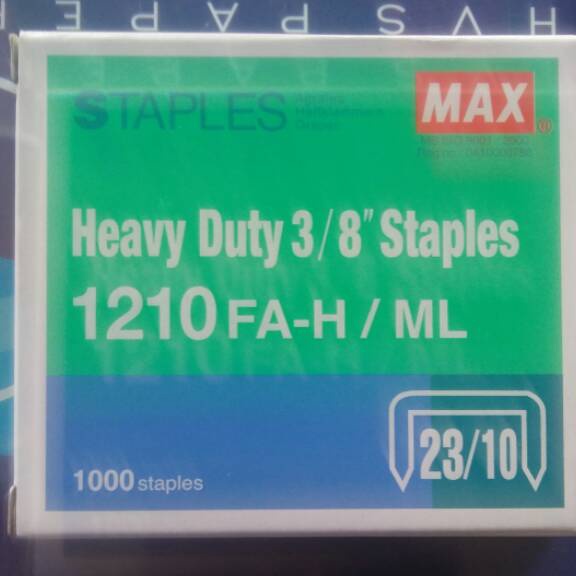 

STOK SEDIKIT Isi staples max 121 1 mm