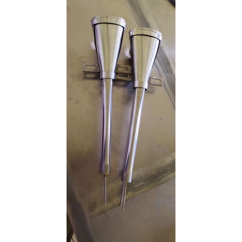 corong mesin sachet type mesin fzs100 ukuran 11 three side seal / center seal