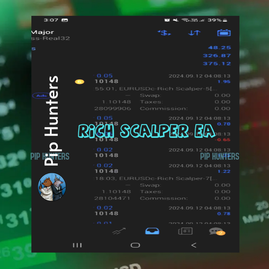 Robot EA Rich Scalper (Ada Akun Monitor)