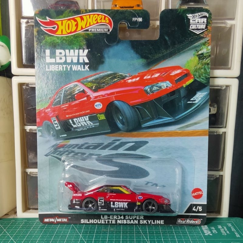 hotwheels Nissan lb er34 mountain drift
