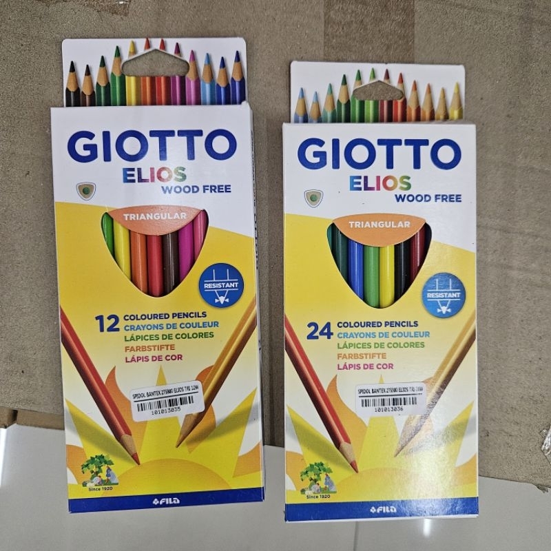 

pensil warna colour pencil color giotto 12 warna & 24 warna