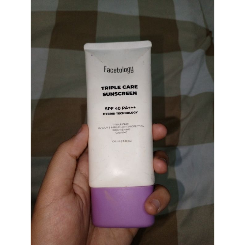 preloved sunscreen facetology