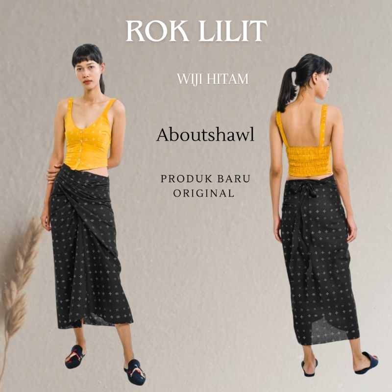Rok lilit Wiji Hitam Sejauh Mata Memandang