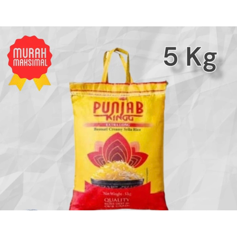 

Beras Basmati Punjab King 5kg Beras Low GI Low Glycemix Index