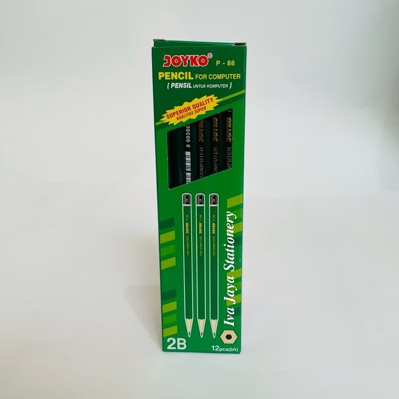 

Pensil 2B Joyko Hijau Pensil Joyko P88