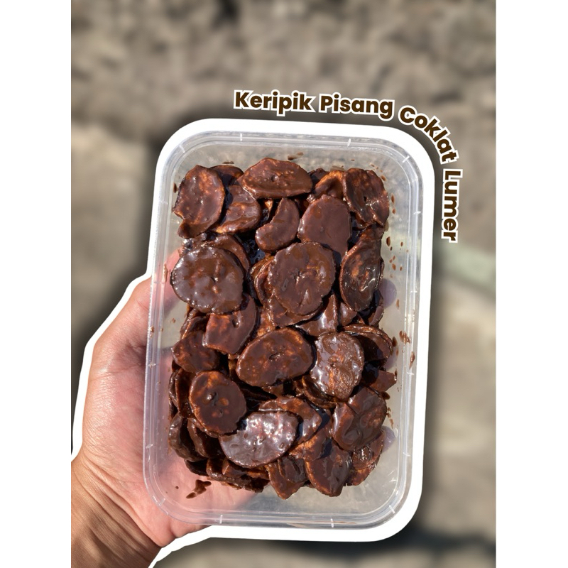 

Keripik Pisang Coklat Lumer by Bankers - kemasan 500 ml