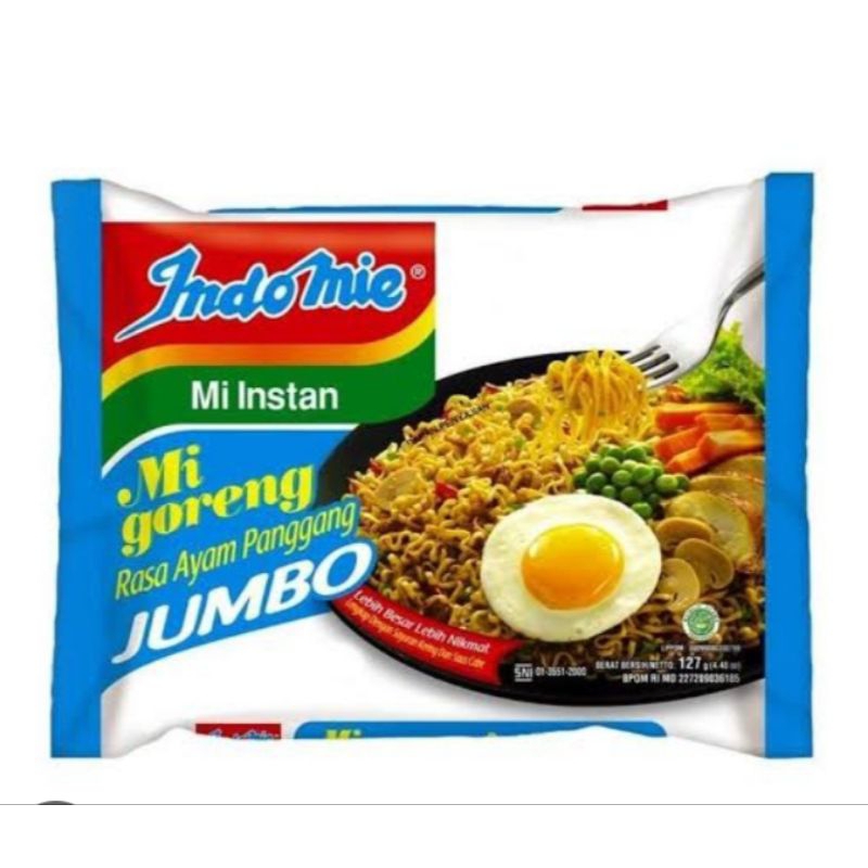 

Mie goreng rasa ayam panggang jumbo