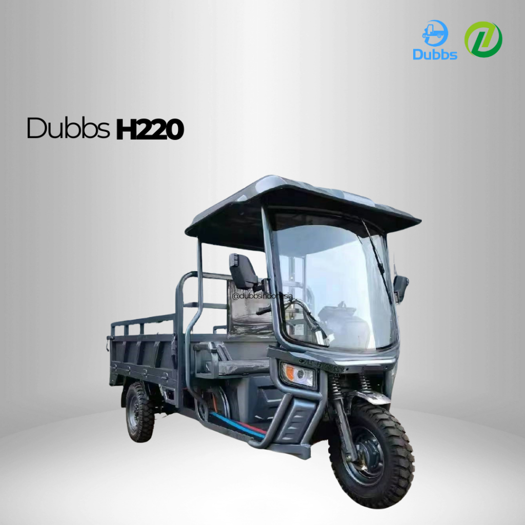 Motor Listrik Roda 3 Dubbs H220 Angkut antar barang berat