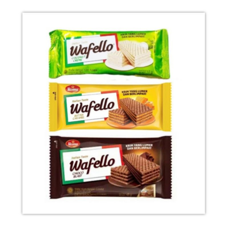 

Wafello Wafer 117 gr Makanan Ringan