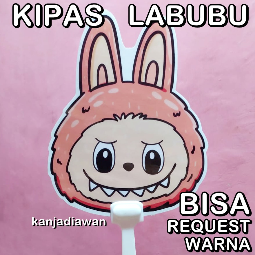 Kipas Labubu Handfan Labubu The Monster