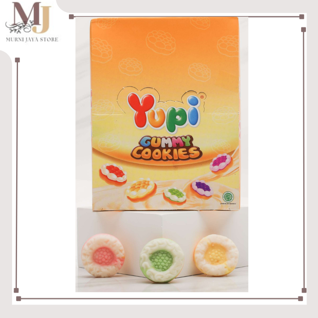 

YUPI GUMMY COOKIES 6GR