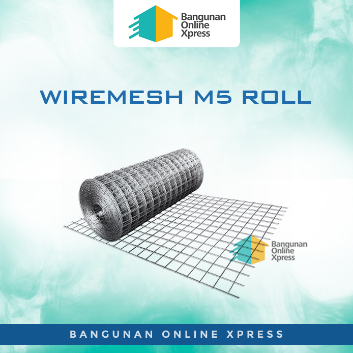 Wiremesh Besi M5 5 mm ROLL