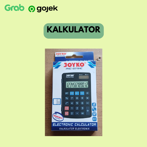 

Kalkulator Saku Kalkulator Kecil Joyko 12 Digit