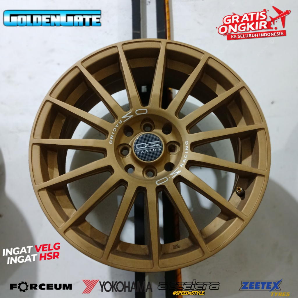 Velg Oz racing r16 lebar 7 pcd 4x100 4x114,3 bisa untuk avanza, Xenia, Calya dll