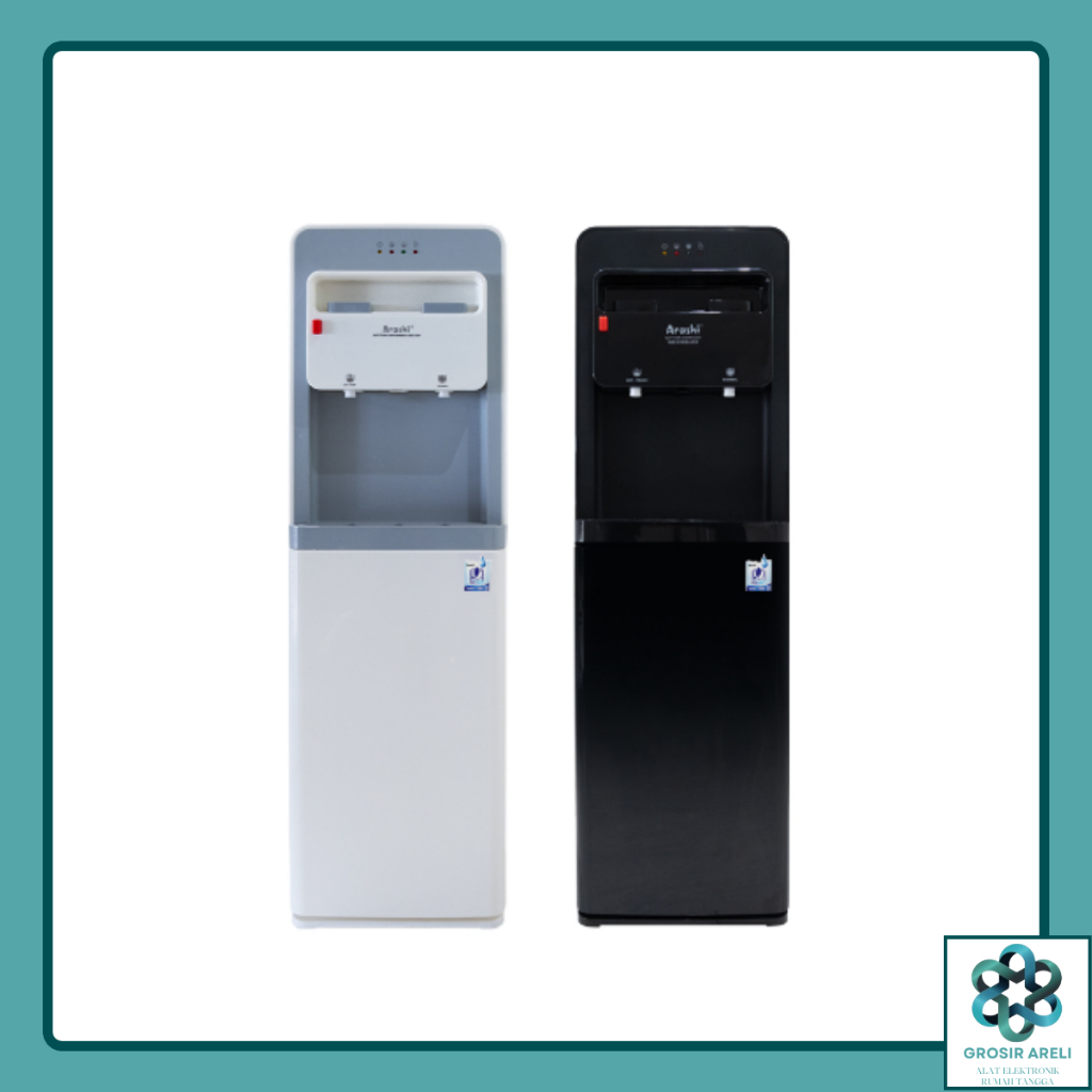 Dispenser ARASHI Galon Bawah ABD 03N (Panas & Normal)