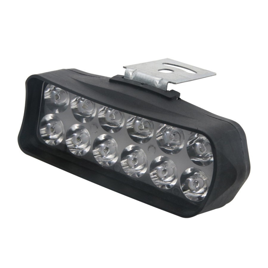 Lampu LED Bar Tembak Sorot 12W Laser Gun Motor Mobil 12 Watt 12 Titik Mata 12 volt