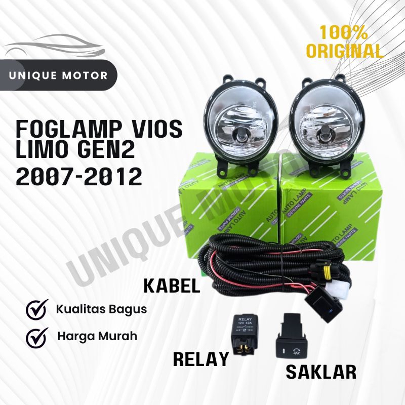 FOGLAMP VIOS LIMO 2007-2012 GEN 2 ORIGINAL