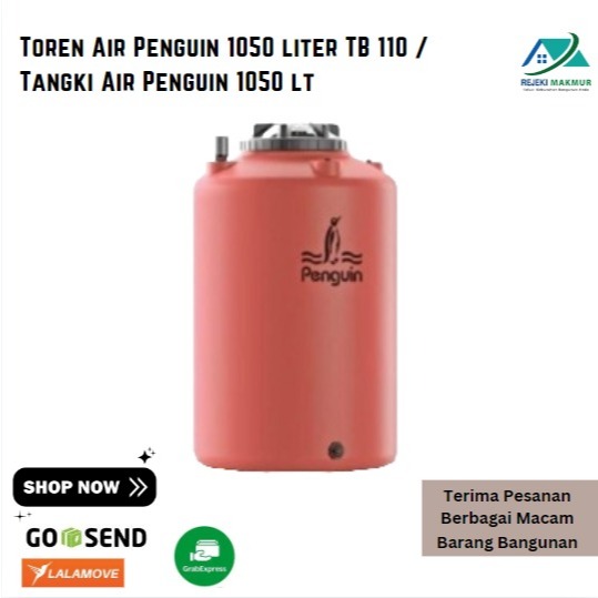 Toren Air Penguin 1050 liter TB 110 / Tangki Air Penguin 1050 lt