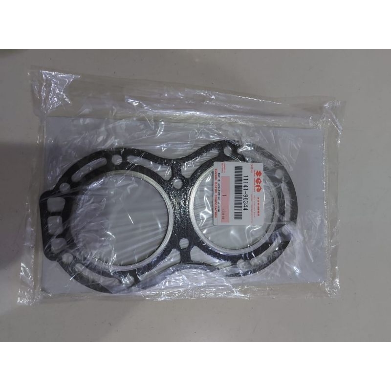 11141-96344 GASKET CYLINDER HEAD/PAKING KOP MESIN TEMPEL SUZUKI 30PK 2TAK ORI