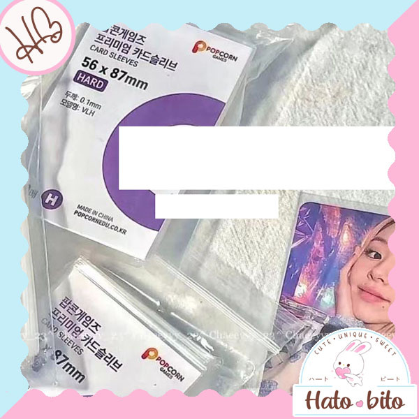 Inner sleeve photocard plastik bening foto idola kpop pelindung protector photocard HB1799