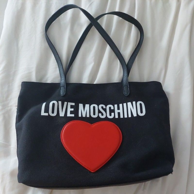 preloved tas tote moschino