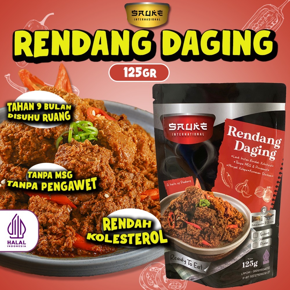 

rendang sapi kemasan