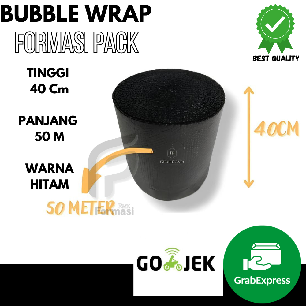 

BUBBLE WRAP 40CM x 50M bubble wrap bening plastik bubble wrap bubble wrap hitam bubble wrap roll