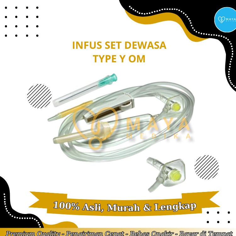 Infus Set Dewasa Y Type OneMed Pcs